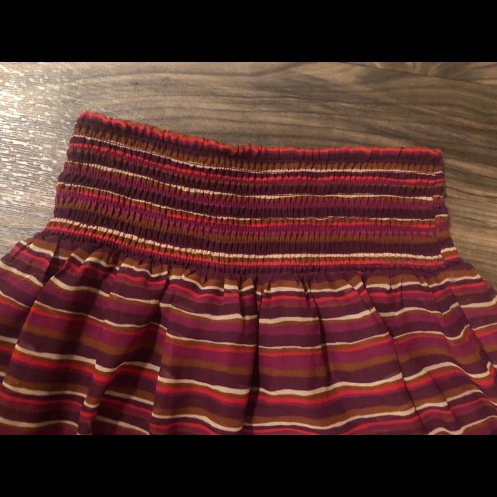 Striped multi color old navy skirt - Picture 2 of 4